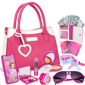 Officygnet Play Purse with handbag and accessories sparks imaginative dress-up fun.