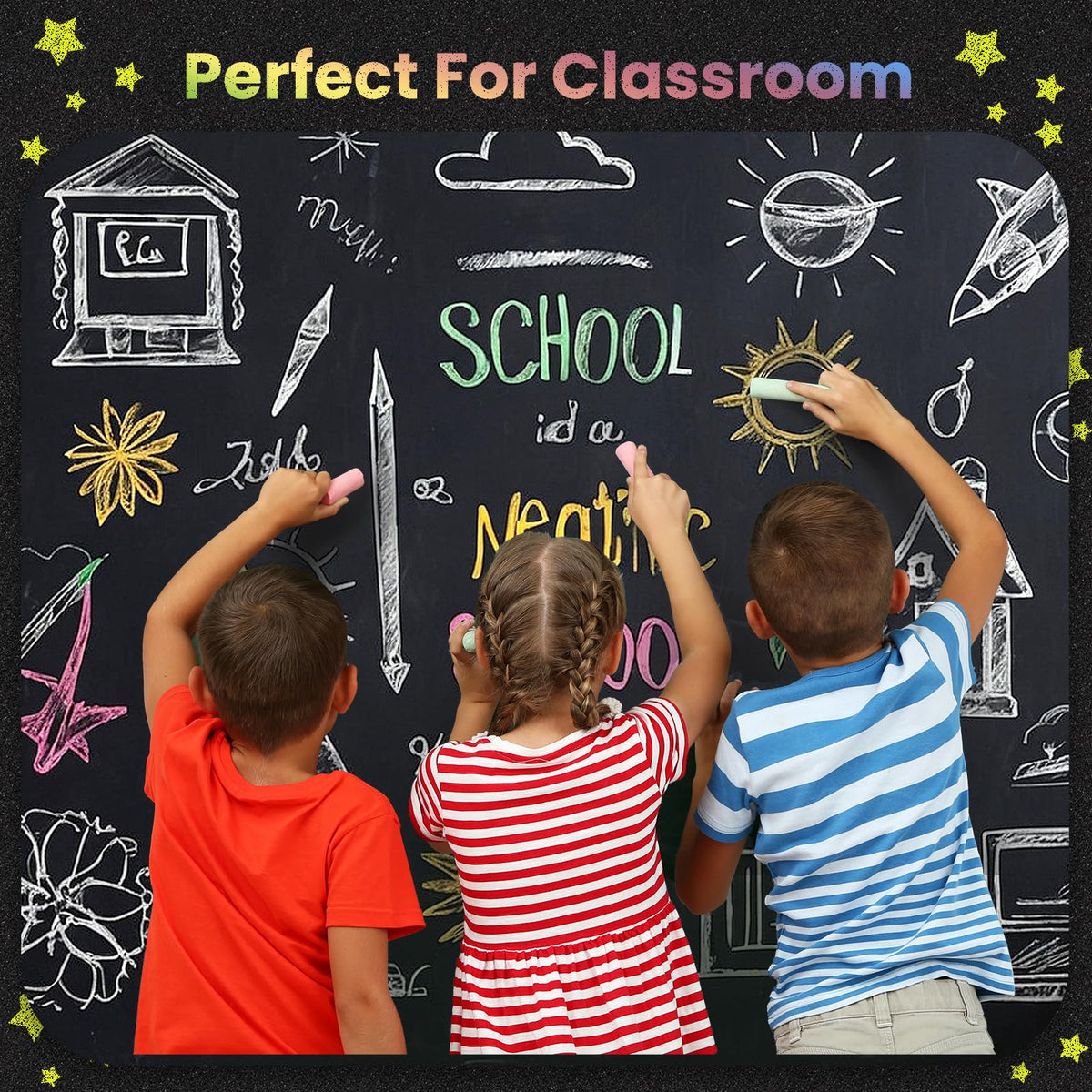 Officygnet safe non-toxic chalk suitable for indoor and outdoor use