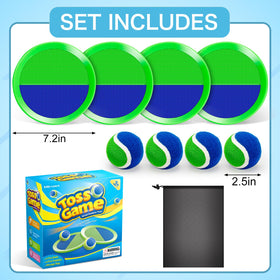 Officygnet sticky balls used for easy catches outdoors