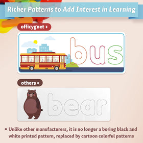 Officygnet travel-friendly set encourages on-the-go learning and packing ease.