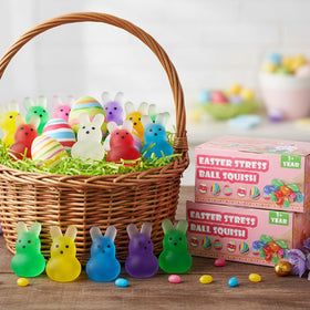OFRYH Easter fillers brighten egg hunts with cute squeezables.
