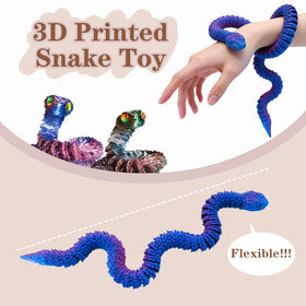 OGCHFZC snake with hinged design for easy interactive posing.