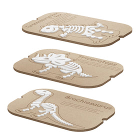 Ogears Sensory Table dinosaur puzzle piece 3 fosters concentration while matching dinosaur bones