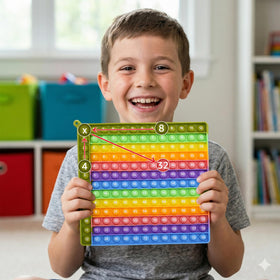 Ogioxam multiplication chart visual aid for quick reference during study