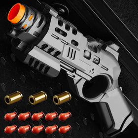 Ography fidget gun night black with textured grip for focused, discreet stress relief.