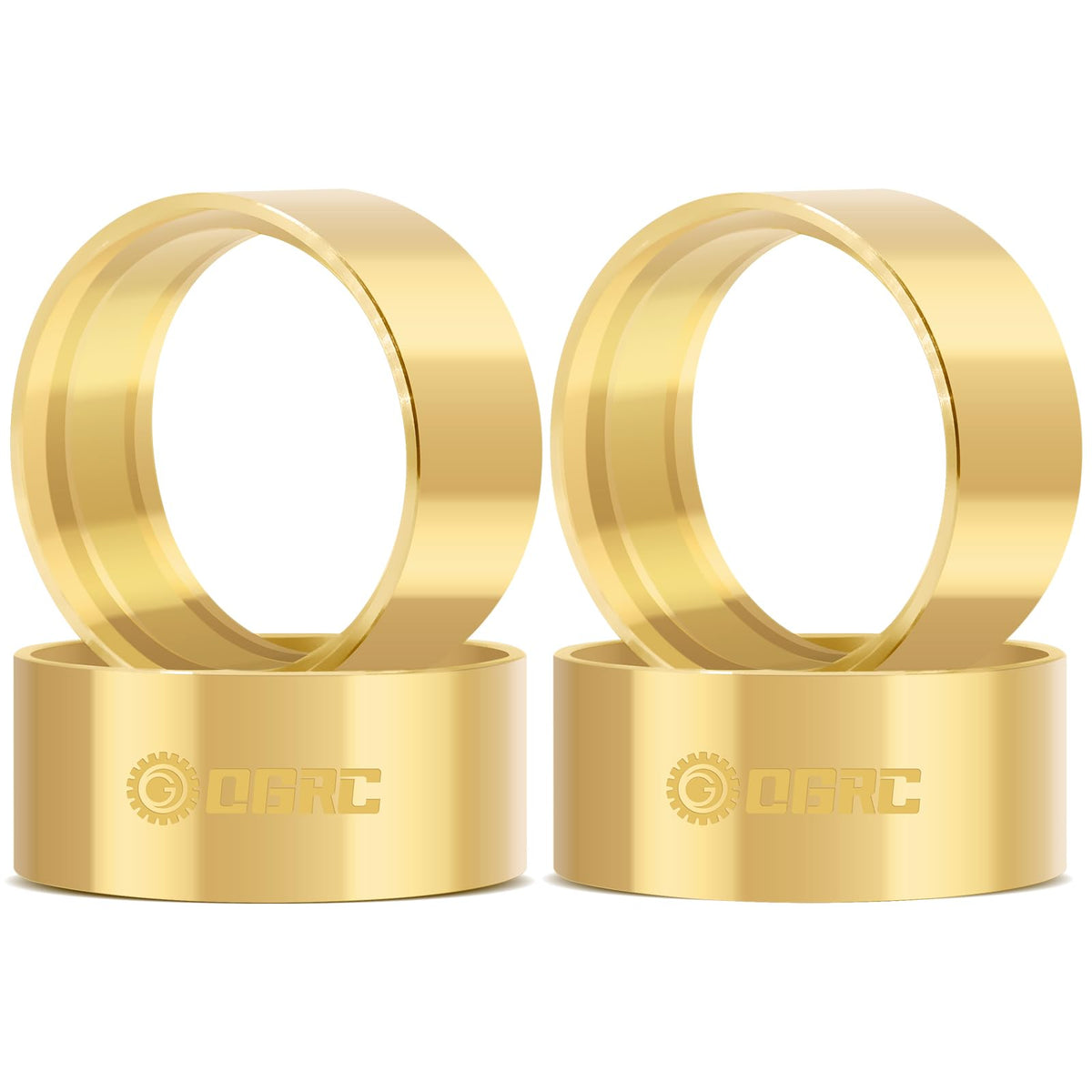OGUNKE OGRC 1.9-inch brass internal beadlock ring enhances wheel stability.