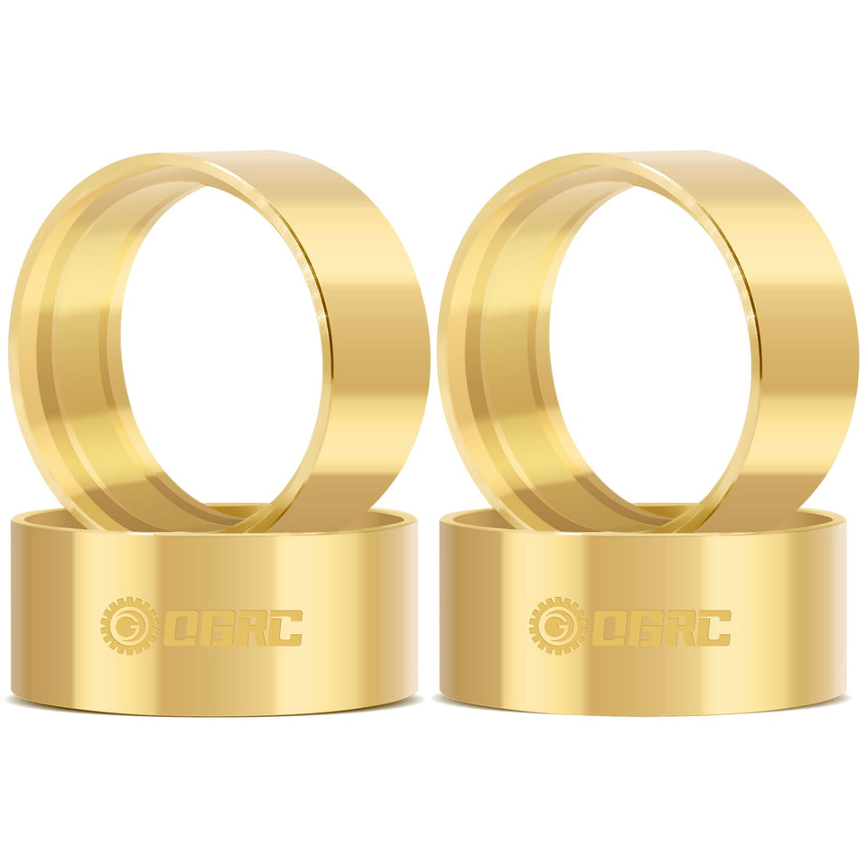 OGUNKE OGRC 1.9-inch brass internal beadlock ring enhances wheel stability.