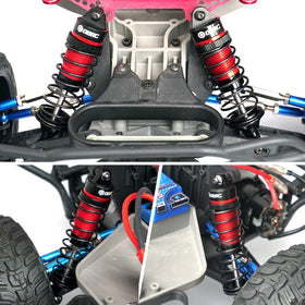 OGUNKE OGRC damping system with big bore design delivers ultra-smooth handling on rough terrain.