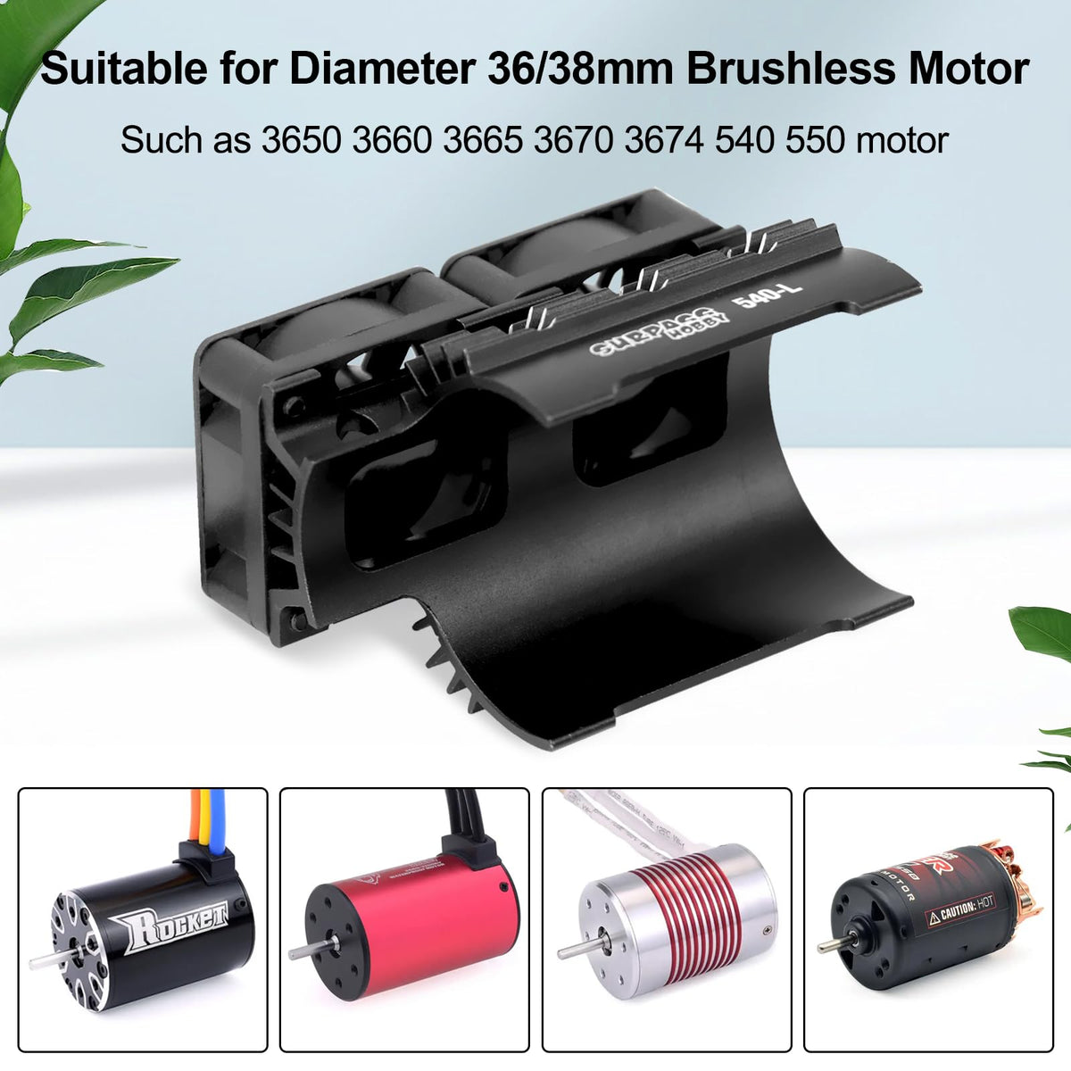 OGUNKE OGRC carbon fiber cover lightweight protection for brushless motors