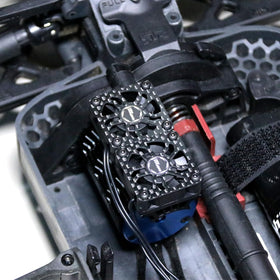 OGUNKE OGRC dual 30mm fan side view highlights streamlined installation on RC motors