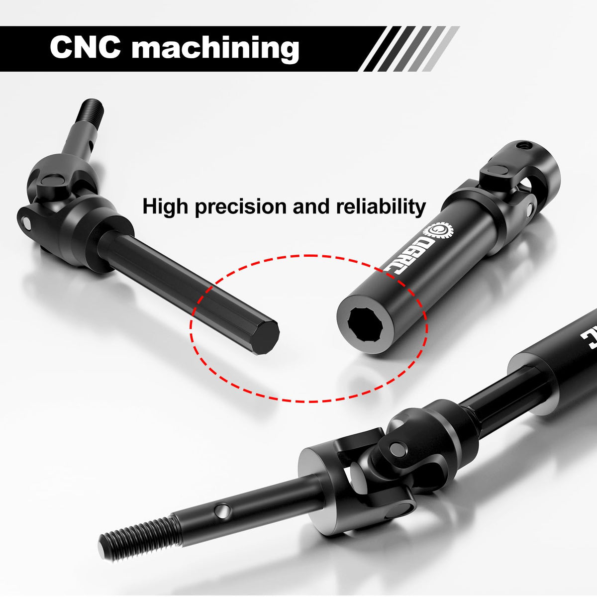 OGUNKE OGRC easy install kit enables quick, precise rear axle mounting