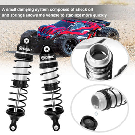 OGUNKE OGRC front shock 21mm diameter for sturdy, reliable damping.