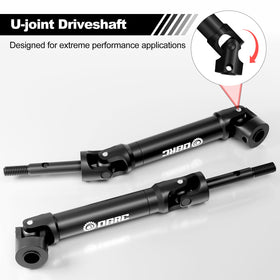 OGUNKE OGRC heavy duty steel construction supports tough RC truck use