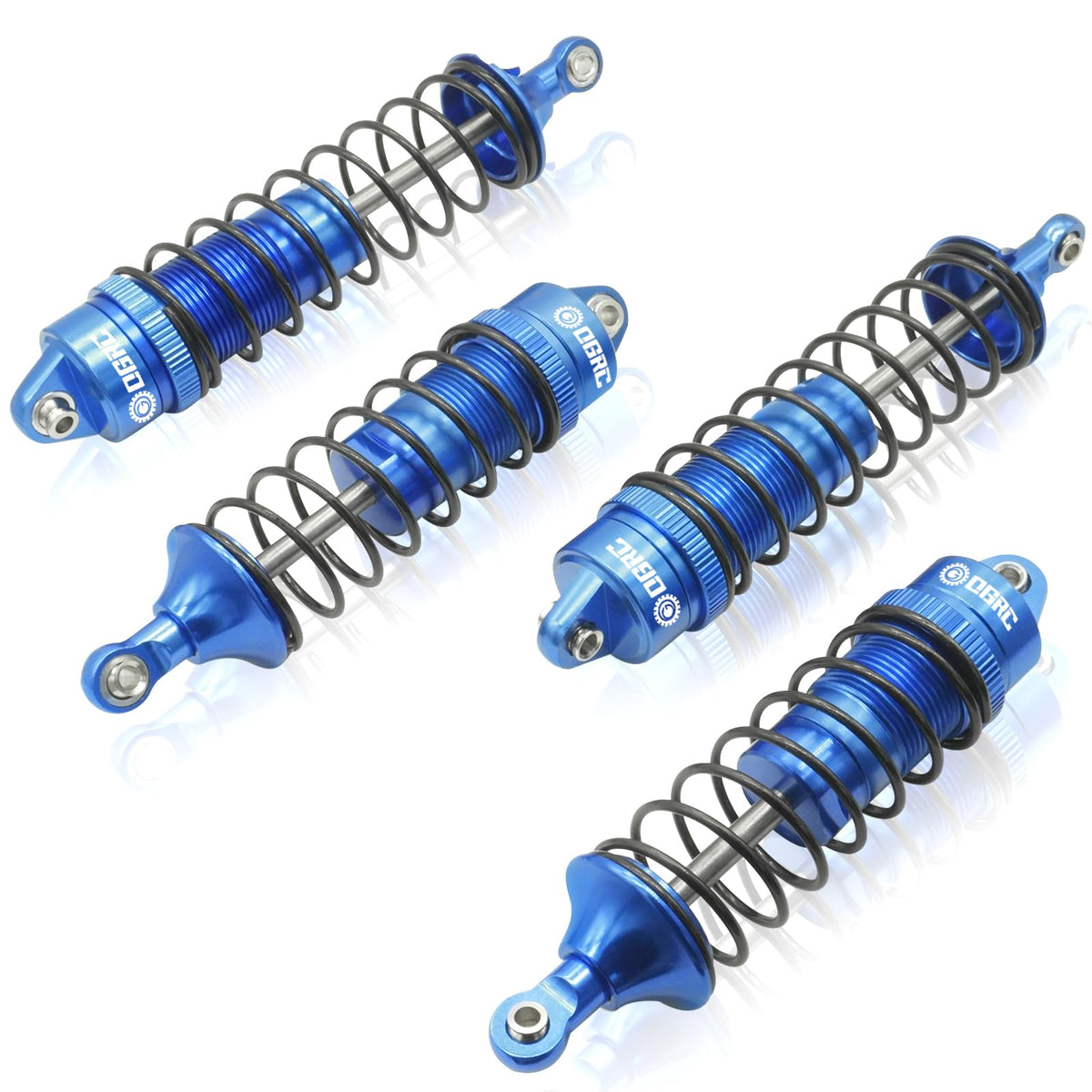 OGUNKE OGRC blue shock absorber, ideal upgrade for 1/10 RC racing setups.