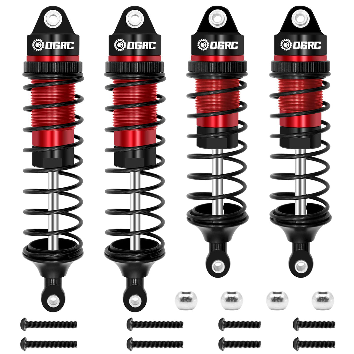 OGUNKE OGRC oil shock absorber close-up shows seals for leak resistance and steady damping.