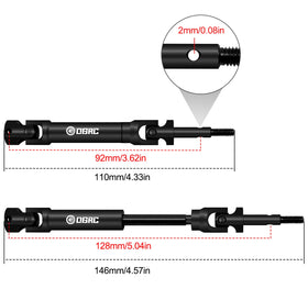 OGUNKE OGRC kit includes nuts and set screws for secure installation