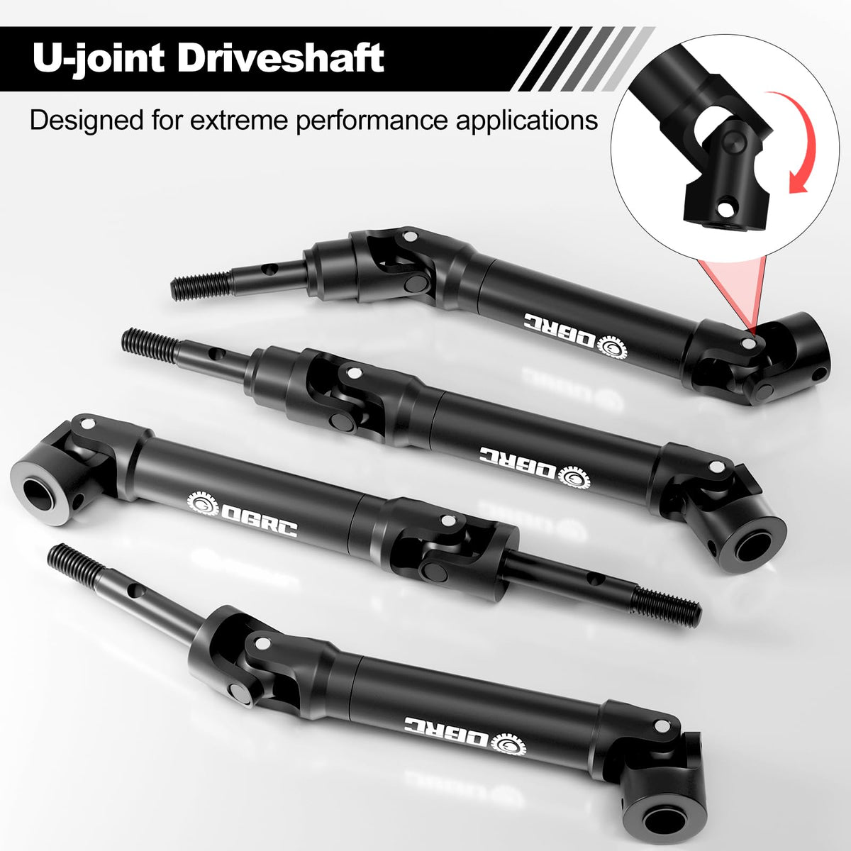 OGUNKE OGRC preassembled driveshafts simplify installation with minimal tools.
