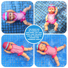 OHGOSH swimmer doll summer-fun companion for poolside adventures