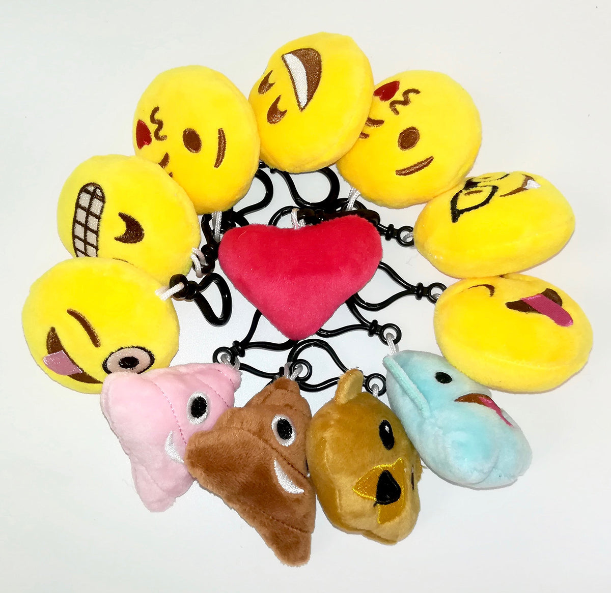 OHill plush keychains for party favors and student gift ideas.