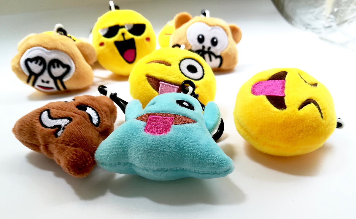 OHill soft plush faces ideal for wall decor and room accents.