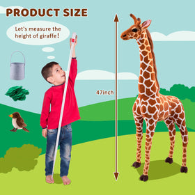 OHKIDS nursery scene showing the giraffe as cozy decor