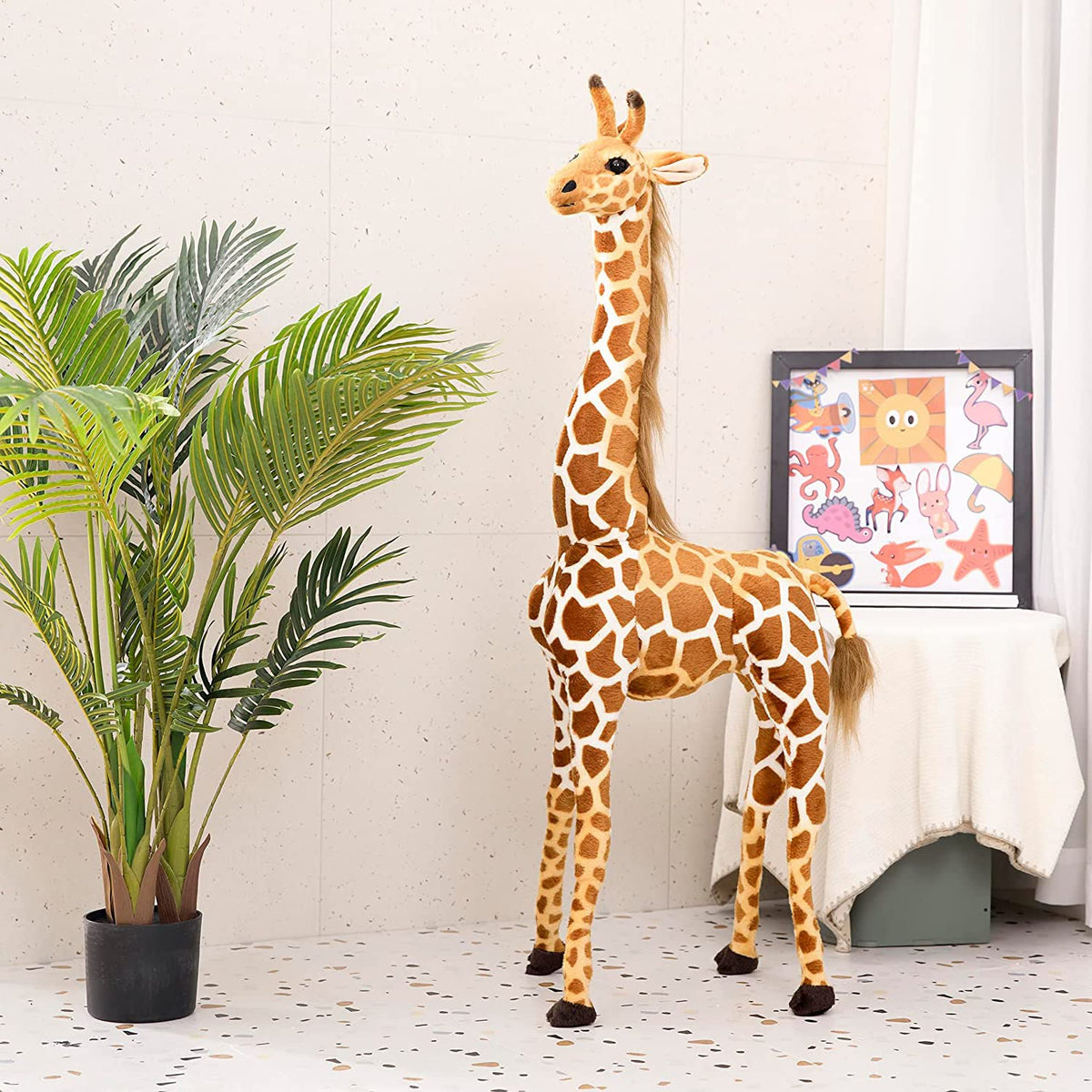 OHKIDS soft plush fabric and sturdy frame for durable cuddles