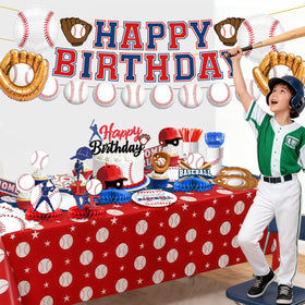Oigco baseball banner for instant party focal point