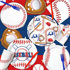 Oigco baseball napkins with glove design for quick cleanup and coordinated décor