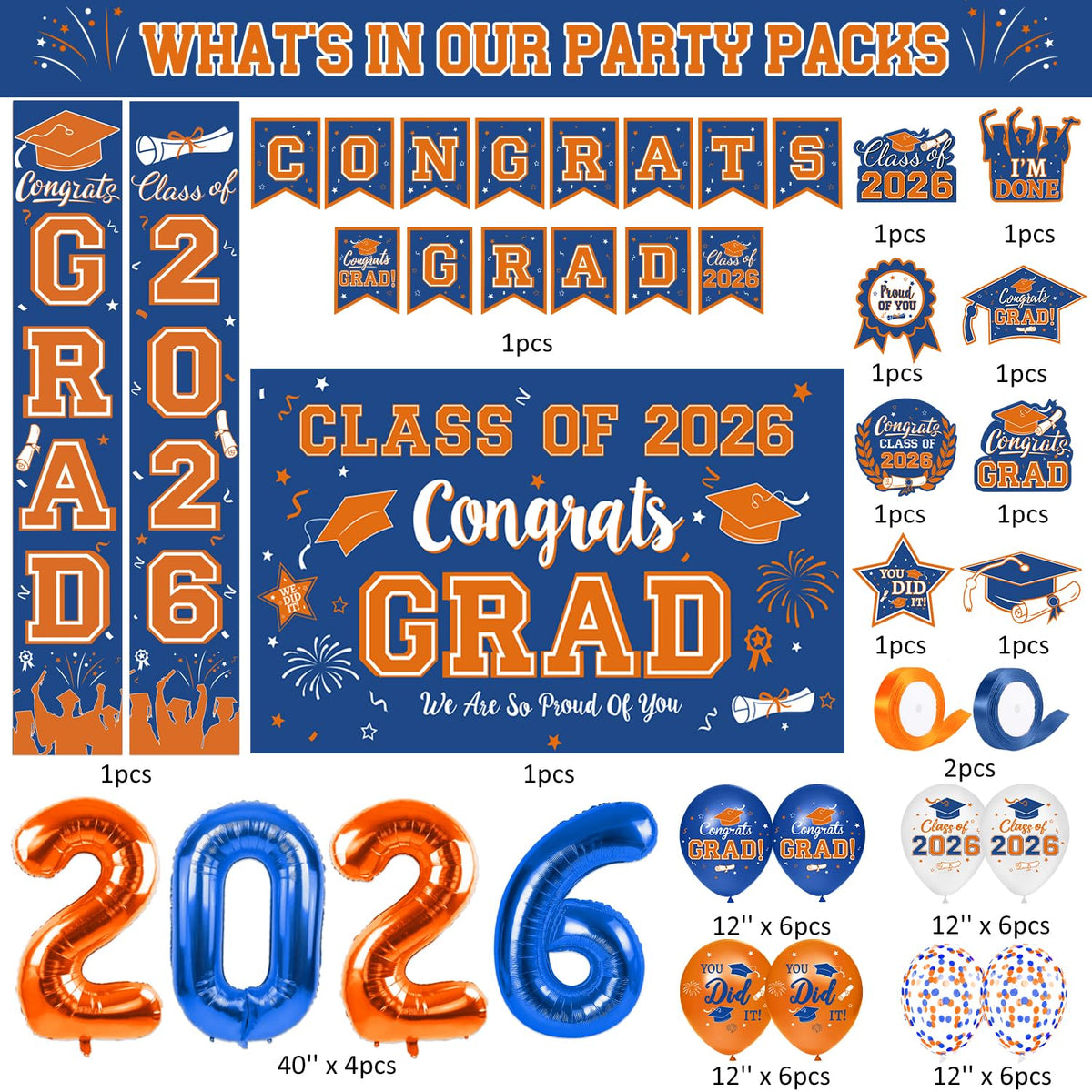 Oigco graduation banner highlights the class of 2026 celebration.