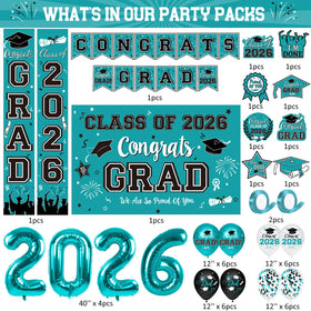 Oigco porch signs showcase a warm welcome for guests at graduation.