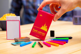 Oink Games fake artist kids-friendly design; great for ages 8+
