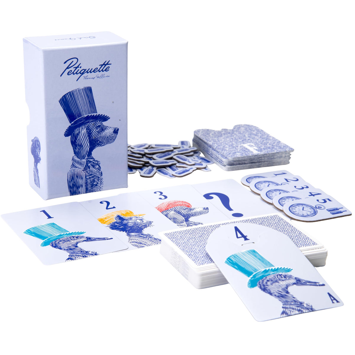 Oink Games Petiquette card game animal illustrations invite pattern recognition at home