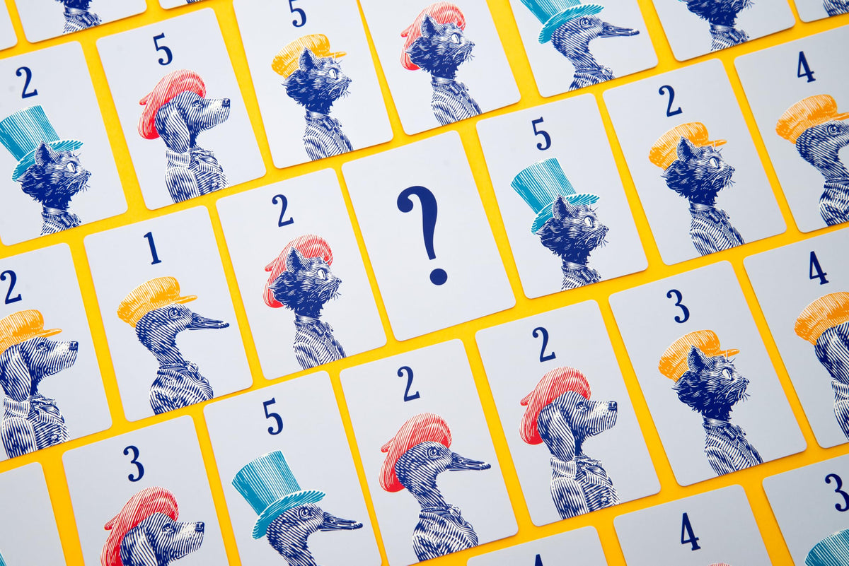 Oink Games Petiquette card game player group enjoys quick, friendly rounds