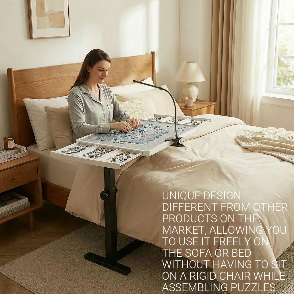 OIRBOEUS durable legs provide stable support during puzzles.