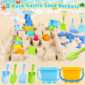 Oisacirg 14.3-inch sand shovels provide long reach and comfy grip