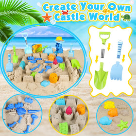 Oisacirg big sand castle molds to build detailed beach forts