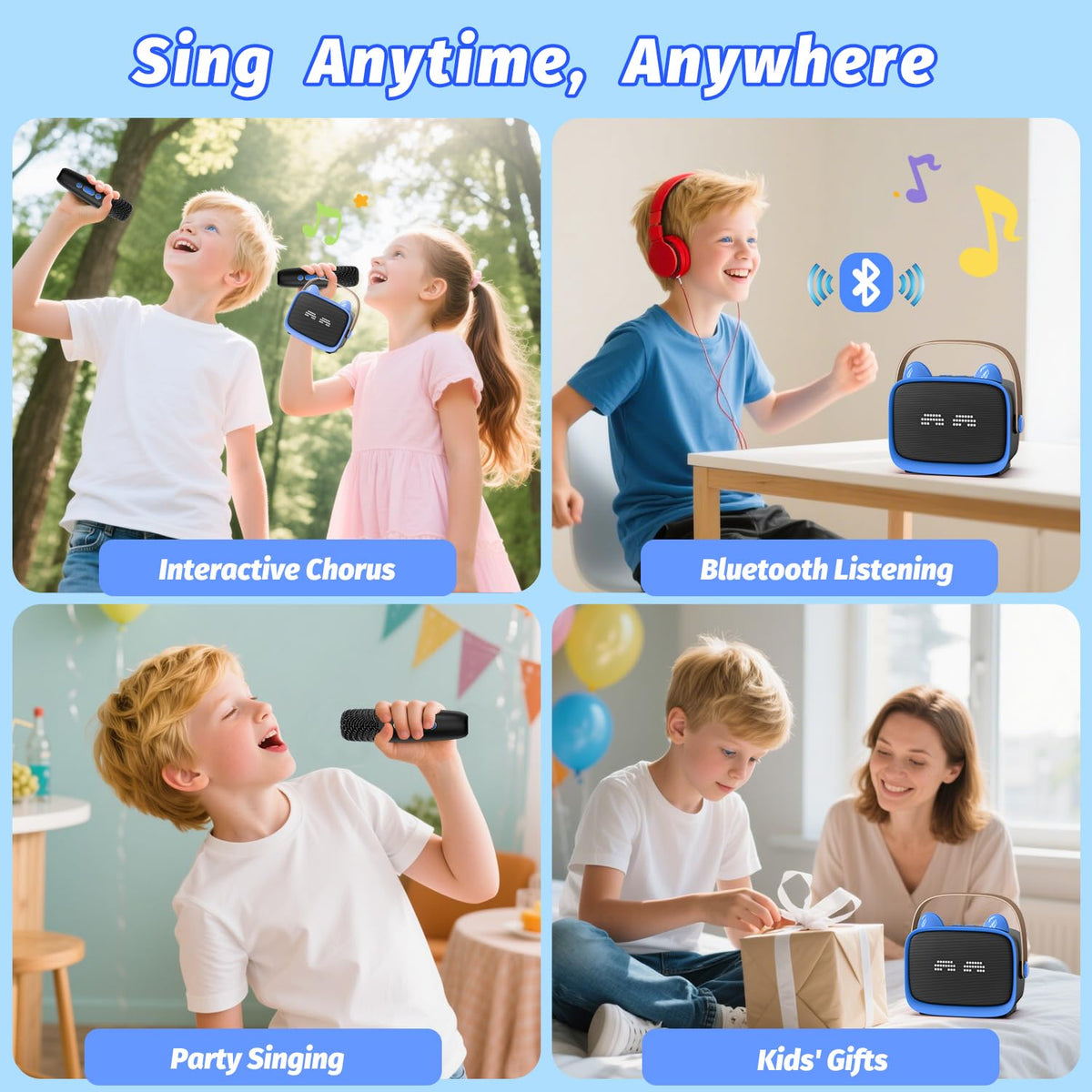 Okaloka blue gift-ready packaging highlights ideal present for kids and family.