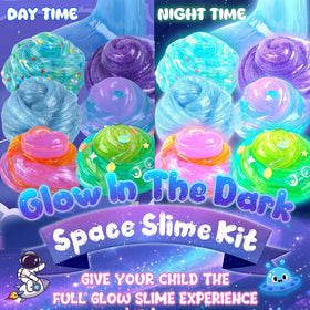 Okaybee Galaxy slime Nebula Purple color inspires cosmic creativity during playtime.