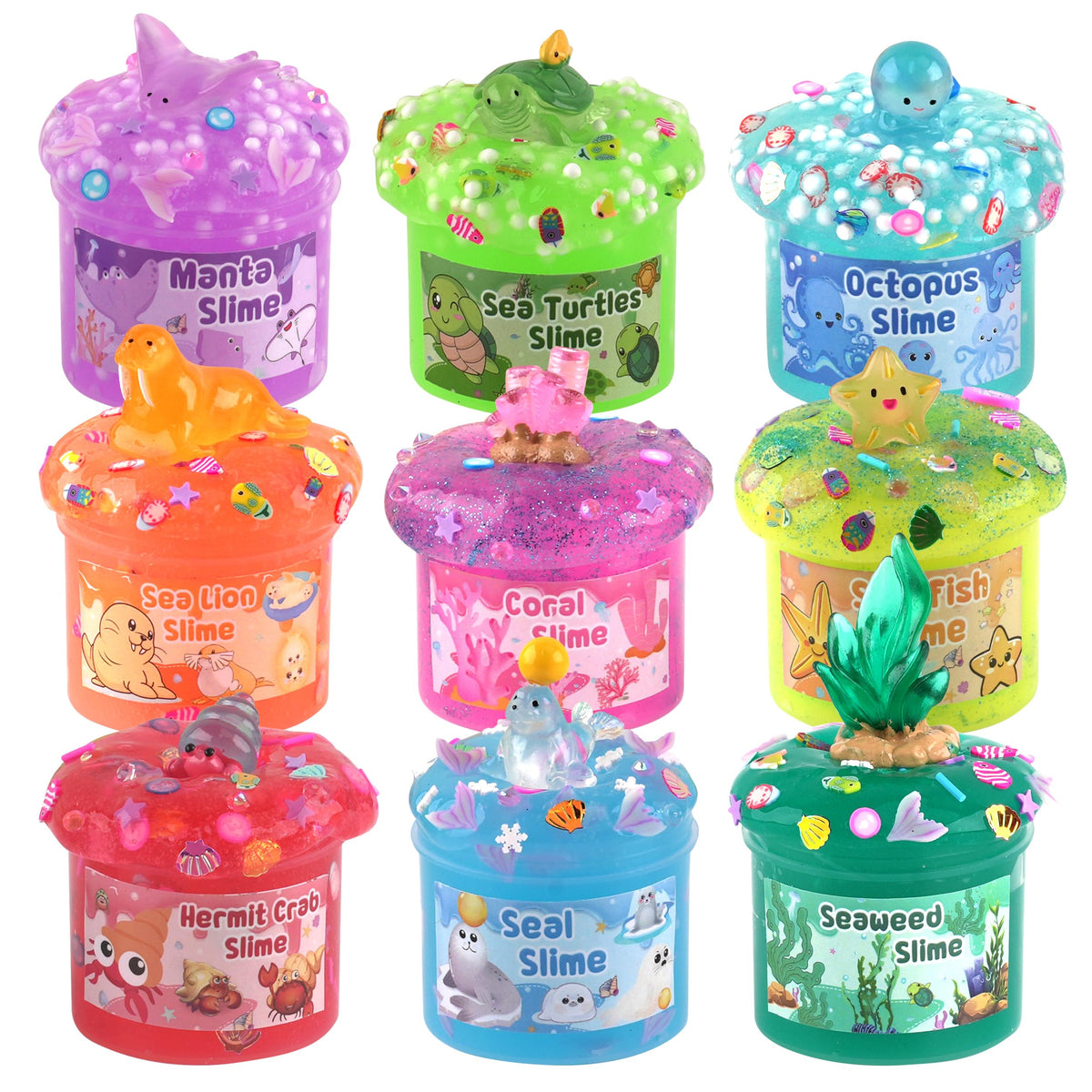 Okaybee glow slime gift-ready for birthdays and celebrations