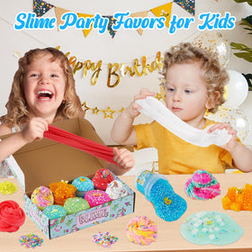 Okaybee Slime honeycomb slime close-up reveals bubbly texture and springy rebound.