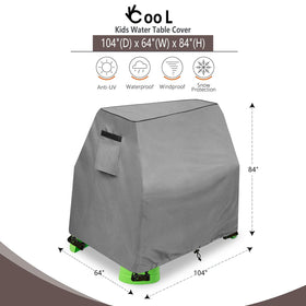 Okcool water table cover dustproof keeps surfaces clean between play sessions