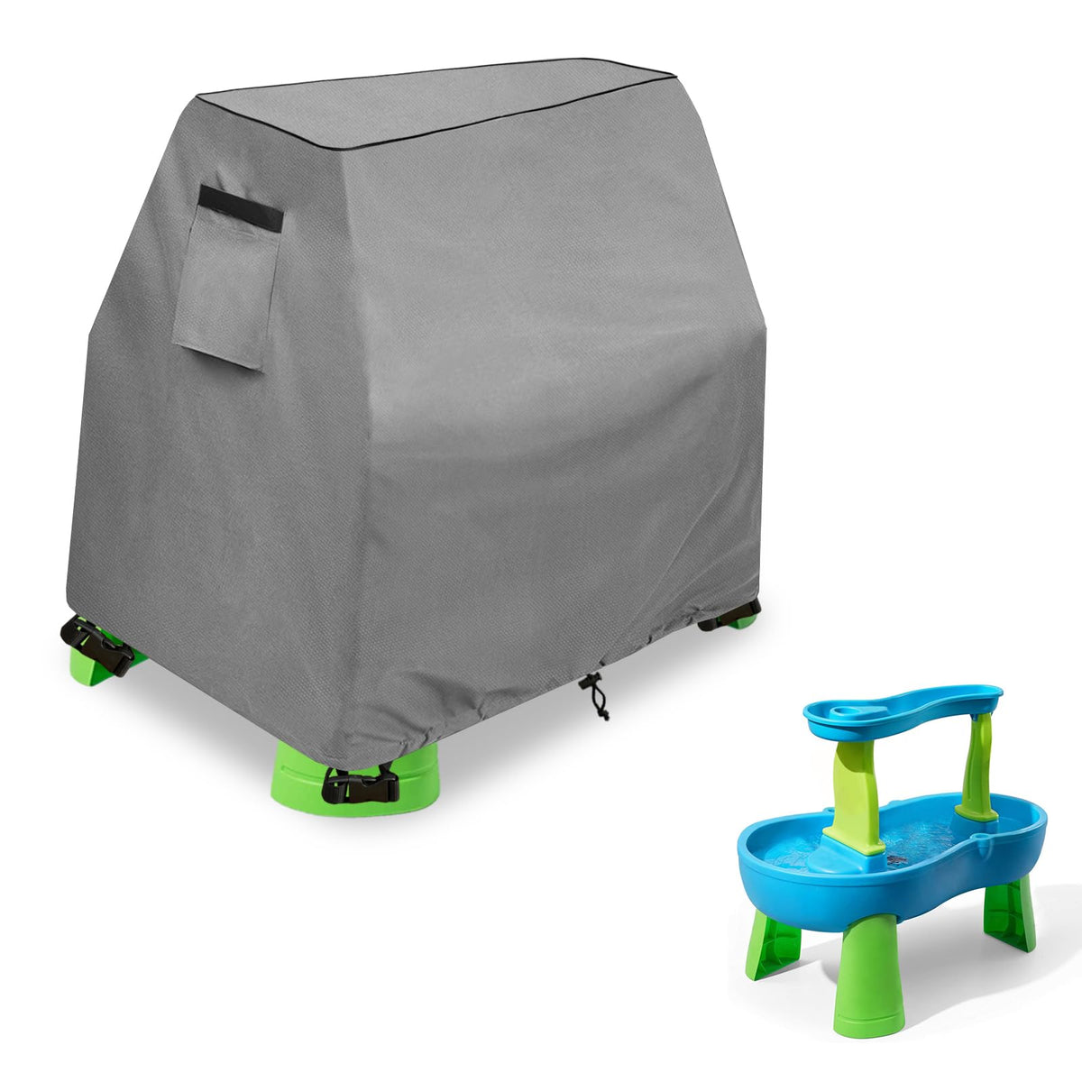 Okcool kids water table cover rainproof protects the table from rain and debris