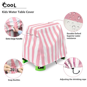 Okcool cover is easy to secure and remove after play sessions.
