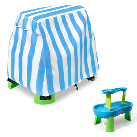 Okcool water table cover with color-stripe pattern