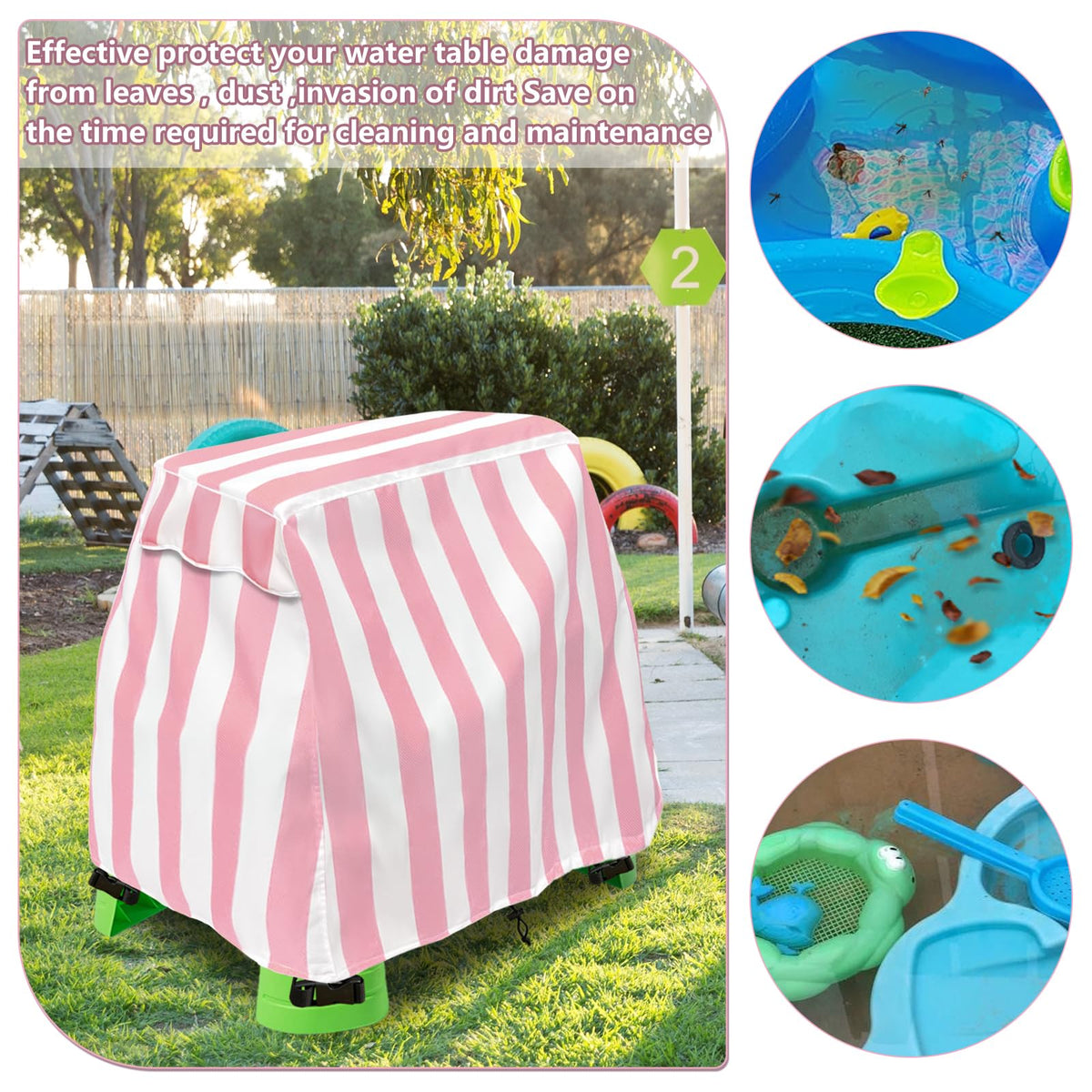 Okcool 1 year warranty provides confidence in outdoor toy protection.