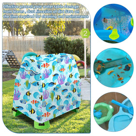 Okcool color patterns add fun vibes to any kid-friendly play area.