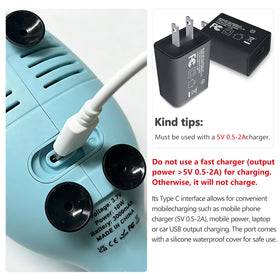 okcool water table pump battery powered for cordless sessions up to 90 minutes