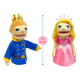 okegztoa 16-inch police puppet for teamwork, problem-solving, and safety-themed play