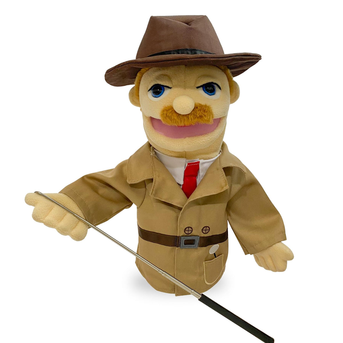 okegztoa 16inch puppet with removable mouth for expressive storytelling