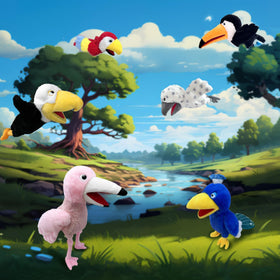 Okegztoa Toucan puppet uses safe materials suitable for children.